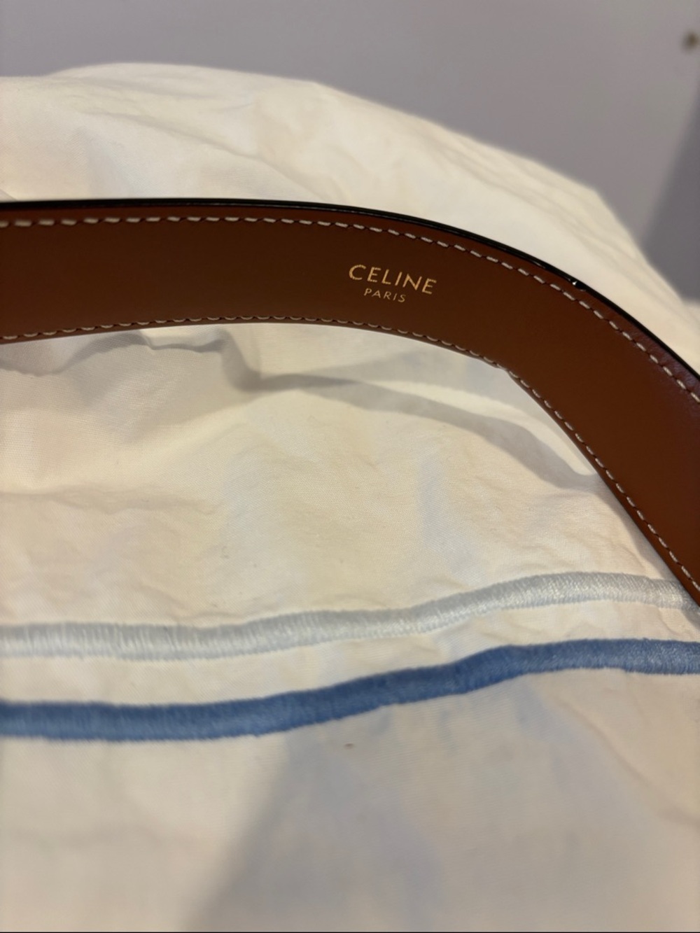 Celine Triomphe Belt Size small - Picture 3 of 5